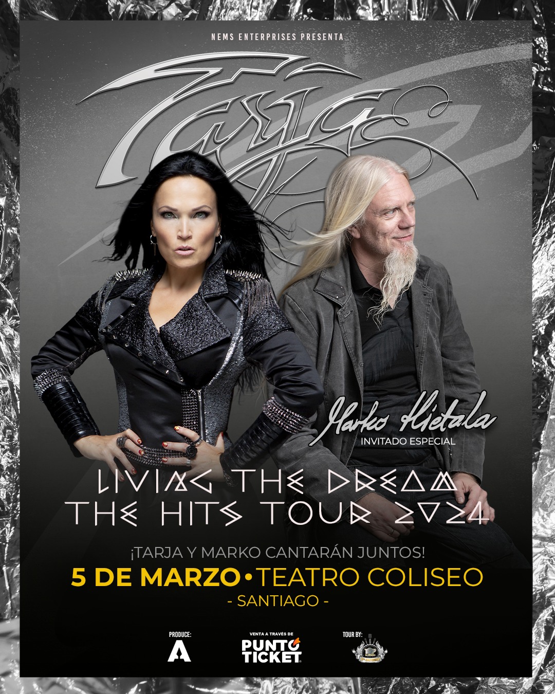 Tarja Turunen | Santiago , Chile- Teatro Coliseo